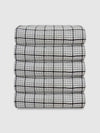 Athom Living Premium  Bath Towel 75 x 150 cm Pack of 5 Waffle Towel,Ultra Absorbent, Quick Dry, and Durable - Ideal for Spa, Gym, and Everyday Use, Grey color-ATZ-BT-7E-C5