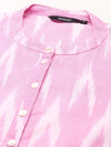 Women's Pink Solid Kurta Set-ON-591-Pink