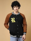 Rigo Rigo Signature Puff Printed Varsity Jacket-SW10231199-L