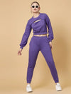 Rigo Cutout Neck Detail Tracksuit-WTRKST1012-L