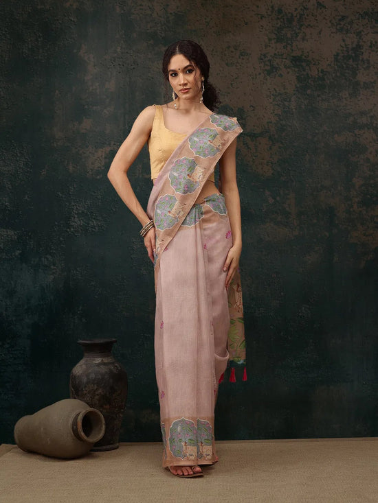 Elegant Weave Masterpiece Saree-SZ-DHENU-LV-2264