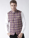 Hangup Men Standard Printed Men's Indian Wear-25APrintedNehru