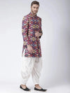 Hangup Men Standard Printed Men's Indian Wear-S4Indo112