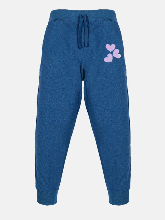 Girls Heart Applique Track Pant-AW23GTP013043