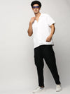 Men White Striped Shirt-H-WAI-M197-1600-White