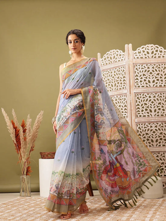 Trendsetting Style Saree-SZKLD000-2324