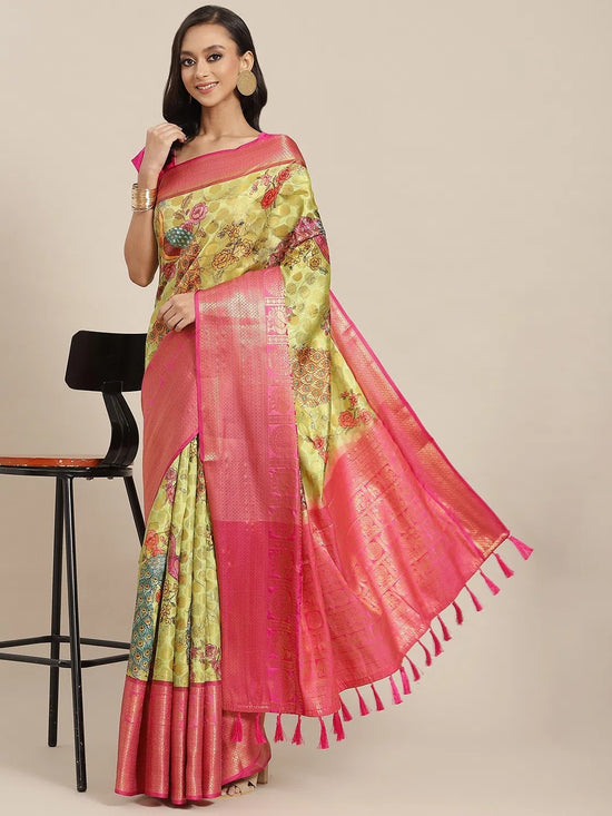 Radiant Modern Chic Saree-SZ-DGFP7-GN-1148