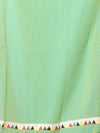 Light Green Mulmul Cotton Soft Saree With Patch Work Borders-MA62MCT33830022