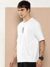 Difference of Opinion White Graphic Oversized T-Shirt-DOOVR220WHT-S