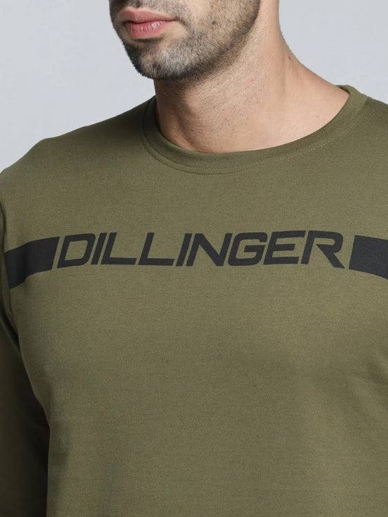 Dillinger Men's Full Sleeve Printed T-shirt