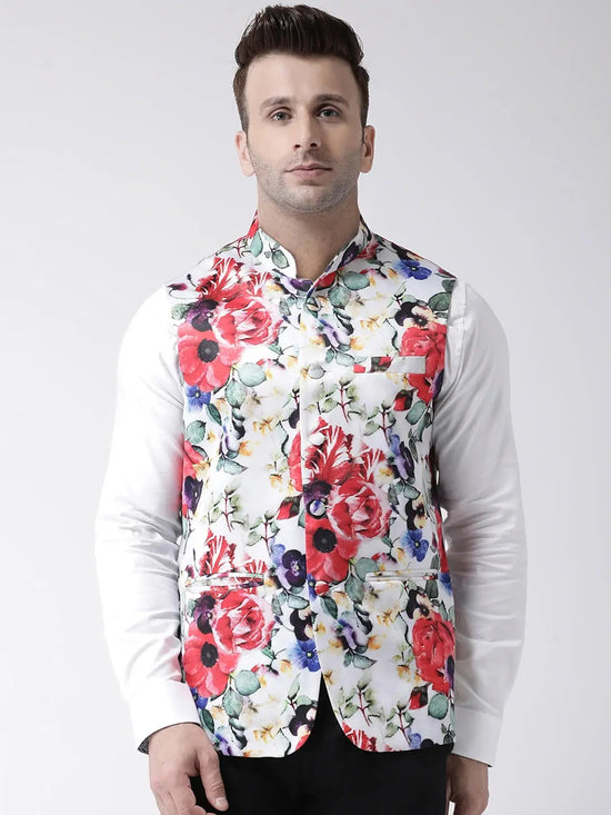 Hangup Men Standard Printed Men's Indian Wear-157A_Printed_Nehru