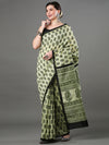 Saree Mall Women's Bhagalpuri  Light Green Printed Designer Saree With Blouse Piece-21WOM21909