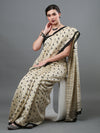 Saree Mall Women's Bhagalpuri  Cream Printed Designer Saree With Blouse Piece-21WOM21912