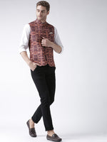 Hangup Men Standard Printed Men's Indian Wear-26APrintedNehru