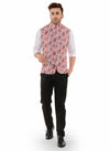 Hangup Men Standard Printed Men's Indian Wear-2APrintedNehru