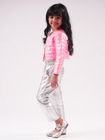 Lil Drama's Barbie Pink Shimmer Rockstar Shrug for Tween Girls