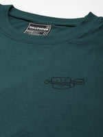 Dillinger Sea Green Graphic Oversized T-Shirt