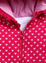 Mimino Baby Girls Casual Jacket Sweatpant (Red)