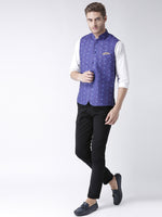 Hangup Men Standard Printed Men's Indian Wear-30APrintedNehru