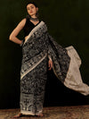 Saree Mall Women's Bhagalpuri  Black Printed Designer Saree With Blouse Piece-31WOM31906