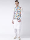 Hangup Men Standard Printed Men's Indian Wear-37APrintedNehru