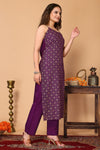 Avanshee Women's Latest Bandhni Foil Printed Kurta, Pant With Dupatta Set-ES-7511