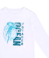 Imaginative Jellyfish Print Boys' Tee-Cotton Jersey