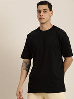 Dillinger Black Graphic Oversized T-Shirt