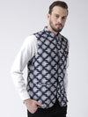 Hangup Men Standard Printed Men's Indian Wear-41APrintedNehru