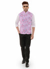 Hangup Men Standard Printed Men's Indian Wear-4APrintedNehru