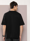 Dillinger Black Graphic Oversized T-shirt