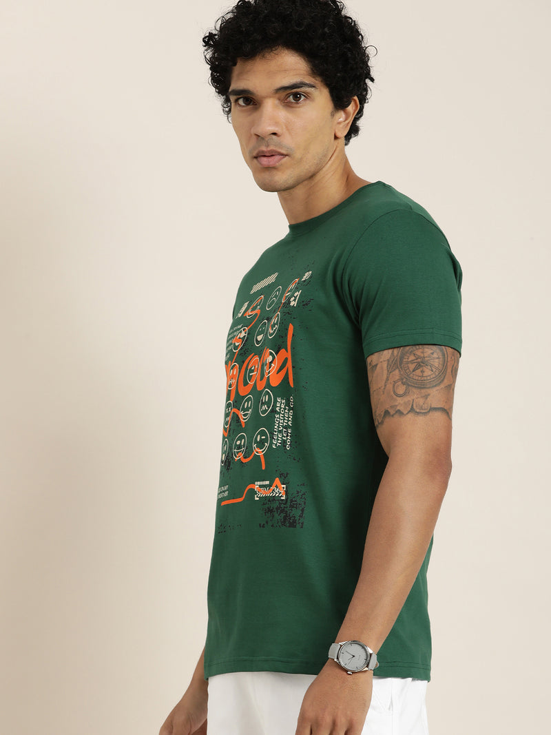 Dillinger Green Graphic Regular T-Shirt