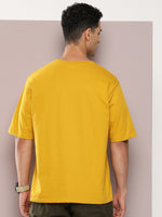 Dillinger Mustard Graphic Oversized T-shirt