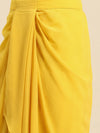 Women Solid Standard Yellow Jumpsuits & Sets