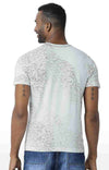 Huetrap White Mens Short Sleeve Graphic Printed Tshirt-HT15MKGRAOFW00057