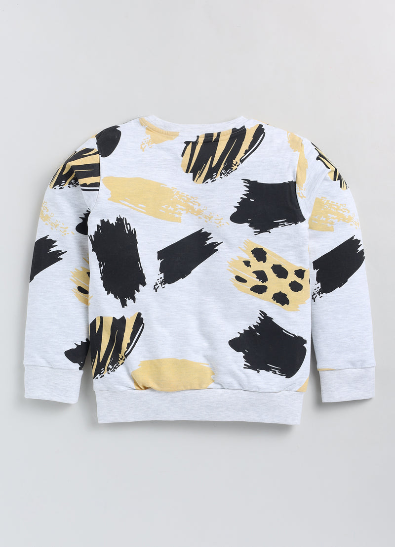 Mimino Full Sleeve Printed Boys Sweatshirt