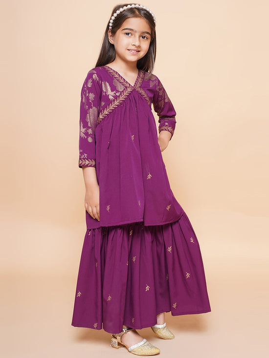 Ahalyaa Girls Traditional Wear Co-ord-52K-582-COM-TUSH