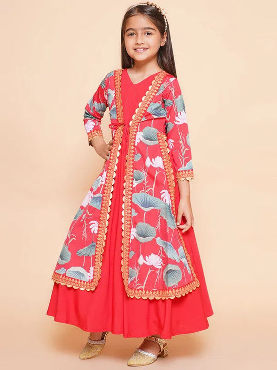 Ahalyaa Girls Traditional Wear Ethnic Dress-52K-KDEDCRDP-131