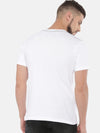 Arise Mens Short Sleeve Graphic Printed Tshirt-AR120WHITE