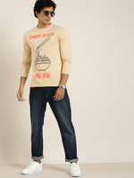 Dillinger Beige Graphic Regular T-Shirt