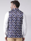 Hangup Men Standard Printed Men's Indian Wear-69APrintedNehru