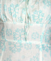 Women Sea Coral Print Cotton Flex A-Line Midi Dress