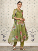 Avanshee Women's Latest Floral Printed Kurta, Pant With Dupatta-ES-7520