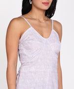 Women's Cotton Flex Elegant Sweetheart Neckline Jumpsuit
