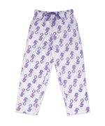 Cozy Girls Pajamas with Sea Horse Print-Cotton Jersey