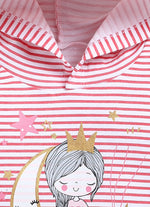Mimino Full Sleeve Printed Girls Sweatshirt