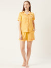 Shirt and Shorts Set in Yellow