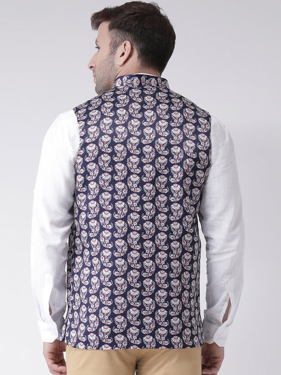 Hangup Men Standard Printed Men's Indian Wear-71APrintedNehru