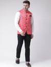 Hangup Men Standard Printed Men's Indian Wear-74APrintedNehru