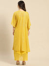 Women Solid Standard Yellow Jumpsuits & Sets